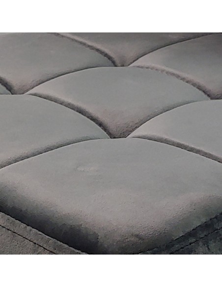 Krzesło MONAKO VELVET szare