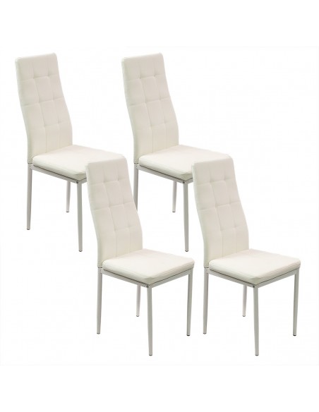 Krzesło MONAKO białe