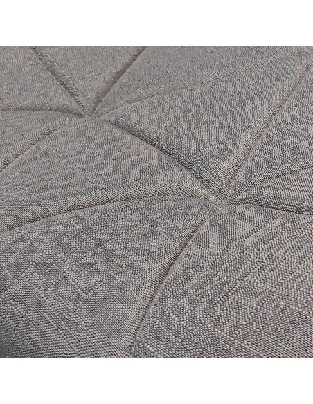 Zestaw stół Modern 120 sonoma i 4 krzesła Eliot FABRIC szare