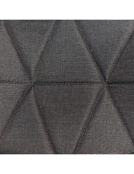 Zestaw stół Modern 120 sonoma i 4 krzesła Eliot FABRIC czarne