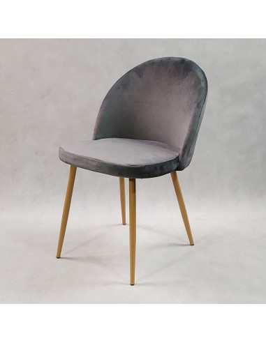 Stół MODERN 120 biały i 4 krzesła DENWER VELVET...