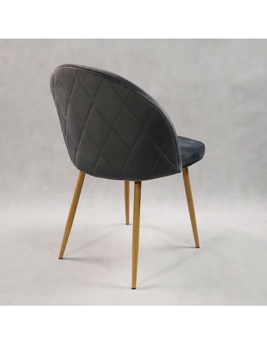 Stół MODERN 120 biały i 4 krzesła DENWER VELVET...