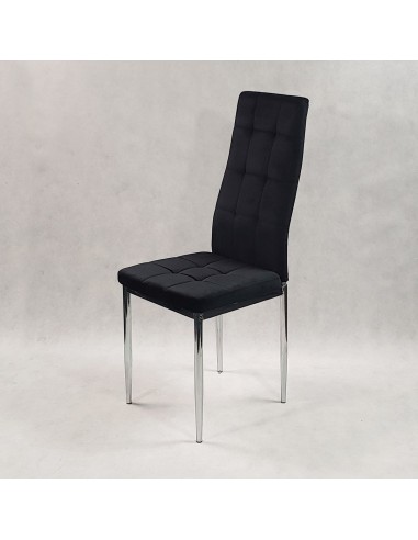 Stół MODERN 120 biały i 4 krzesła MONAKO VELVET...