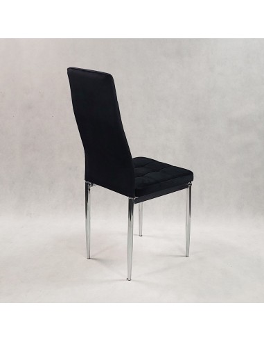 Stół MODERN 120 biały i 4 krzesła MONAKO VELVET...