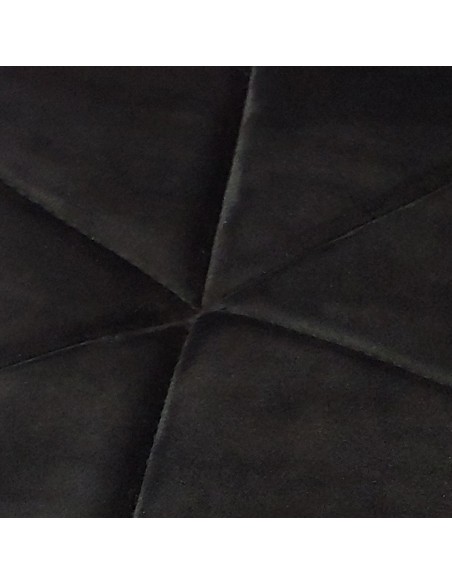 Krzesło ELIOT VELVET czarne - welur