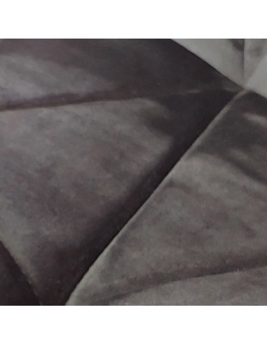 Krzesło ELIOT VELVET czarne - welur