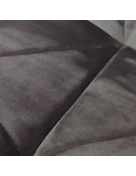 Krzesło ELIOT VELVET czarne - welur