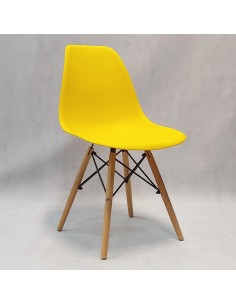 Krzesło DSW Milano żółte 2