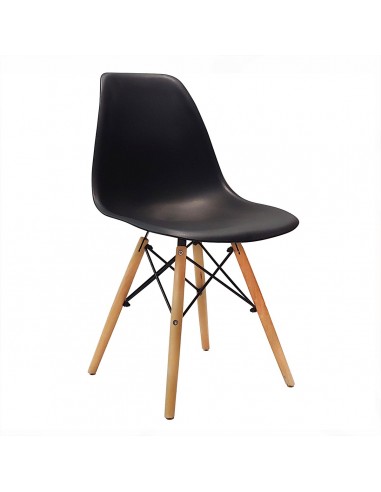 Krzesła DSW Milano czarne 4 szt