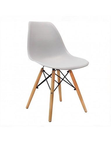 Krzesła DSW Milano szare 4 szt.