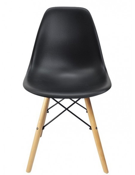 Krzesła DSW Milano czarne 6 szt.