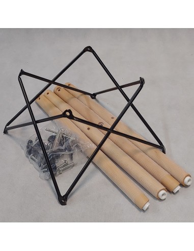 Krzesła DSW Milano czarne 6 szt.