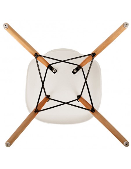 Krzesła DSW Milano niebieskie jasne 6 szt.