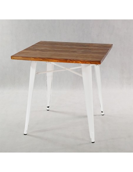 Stół PARIS biały 80x80