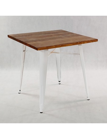 Stół PARIS biały 80x80