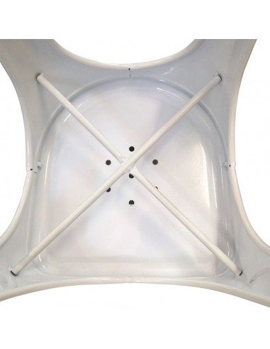 Zestaw stół PARIS biały i 2 czarne krzesła...