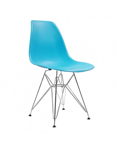 Krzesło DSR Milano ciemno niebieskie