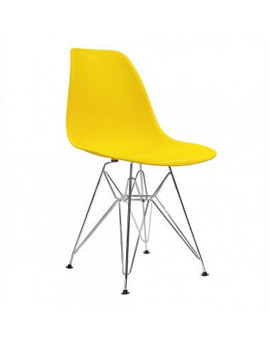 Krzesło DSR Milano żółte
