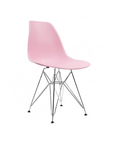 Krzesło DSR Milano różowe