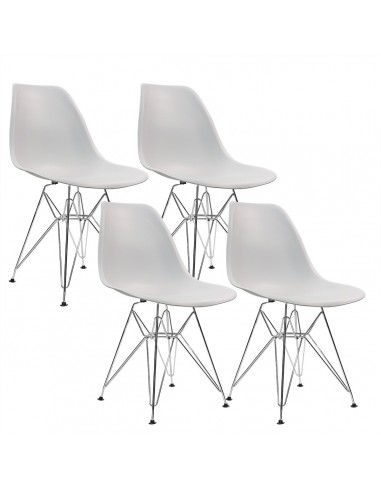 Krzesło DSR Milano szare