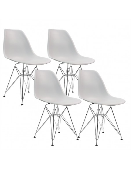 Krzesło DSR Milano szare