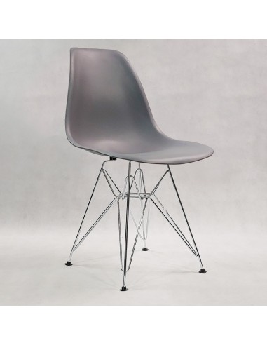 Krzesło DSR Milano grafitowe