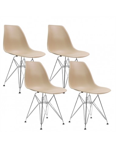 Krzesło DSR Milano beżowe