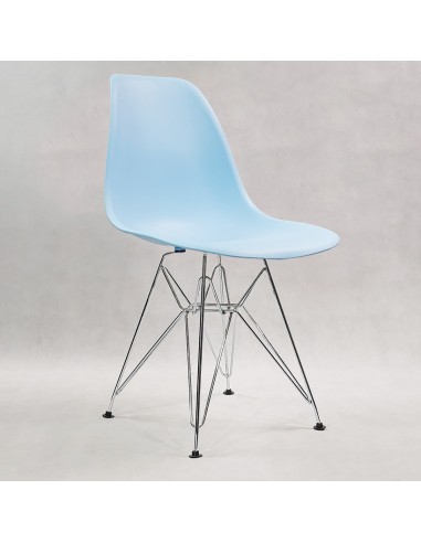 Krzesło DSR Milano jasno niebieskie