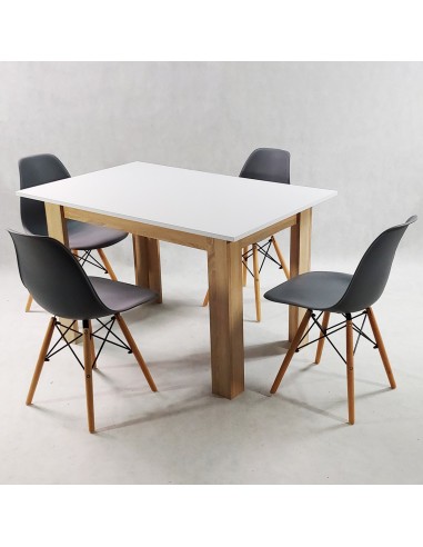 Zestaw stół Modern 120 WS i 4 krzesła Milano...