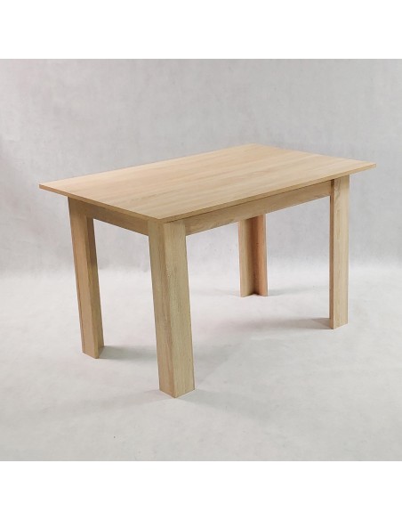 Zestaw stół Modern 120 sonoma i 4 krzesła Milano grafitowe