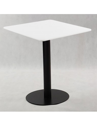 Zestaw stół Dakota 70x70 cm i 2 szare krzesła...