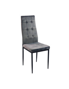 Zestaw stół Monako czarny 6 krzeseł Monako Velvet... 2