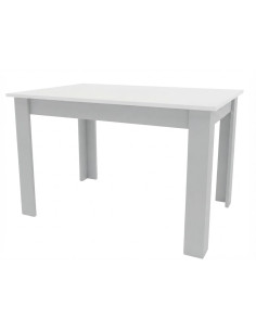 Stół 120x80 blat biały/nogi jasno szare