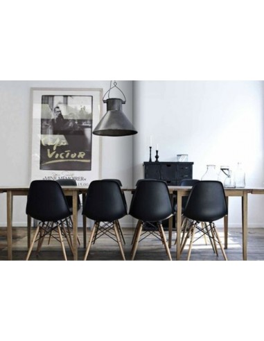 Krzesło DSW Milano czarne