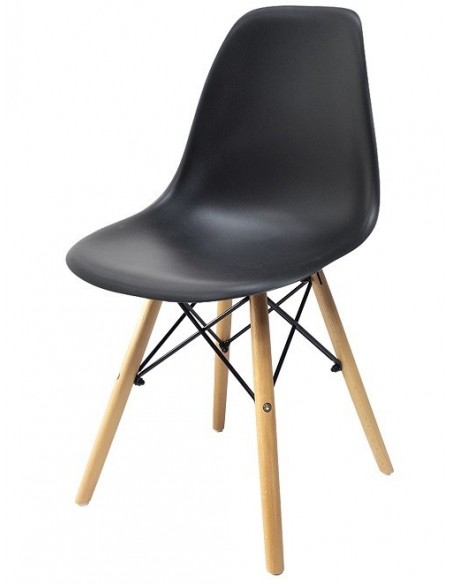 Krzesło DSW Milano czarne