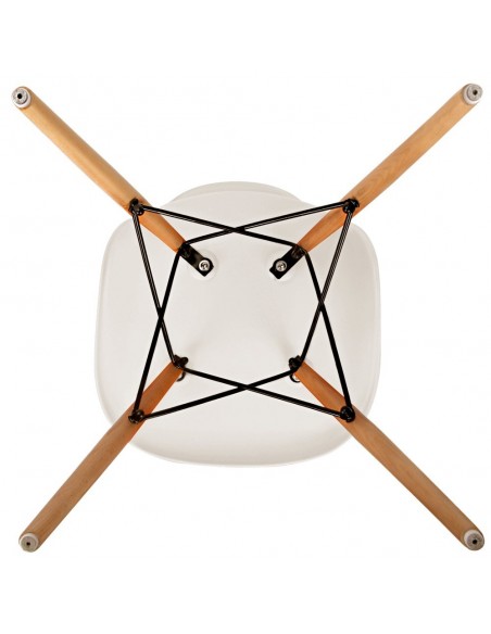 Krzesło DSW Milano białe