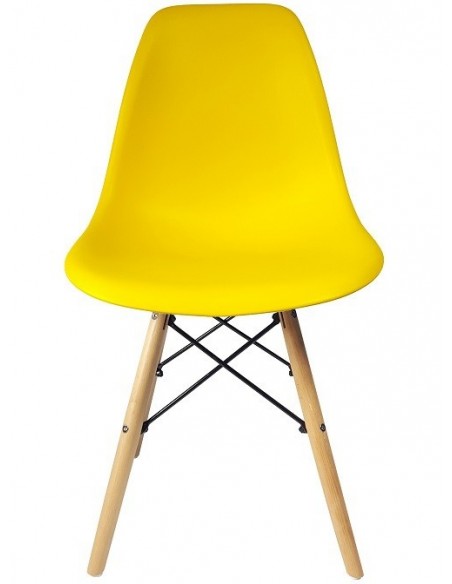 Krzesło DSW Milano żółte