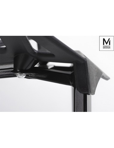 MODESTO krzesło SPLIT MAT czarne