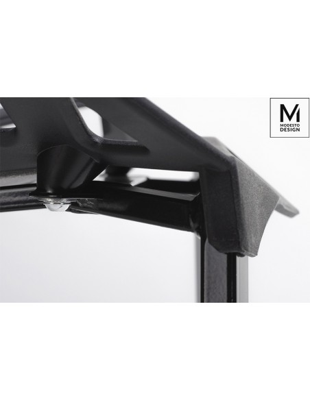MODESTO krzesło SPLIT MAT czarne