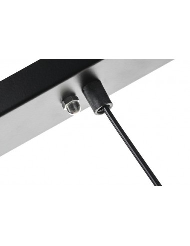 Lampa wisząca FLUSSO LINE 4 czarna