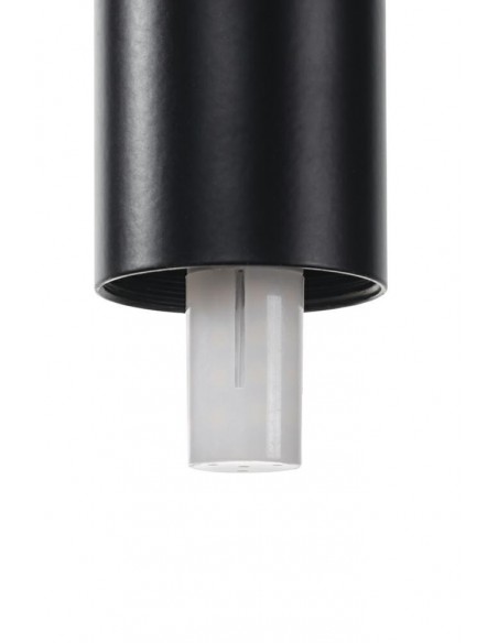 Lampa wisząca FLUSSO LINE 6 czarna