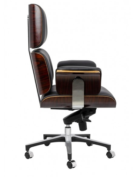 Fotel biurowy LOUNGE BUSINESS czarny