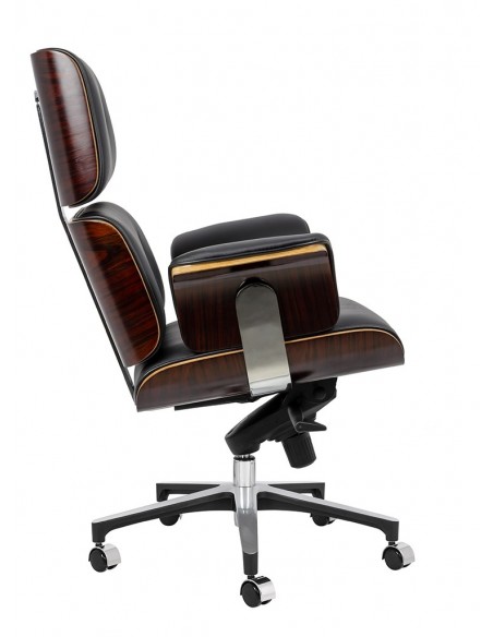 Fotel biurowy LOUNGE BUSINESS czarny