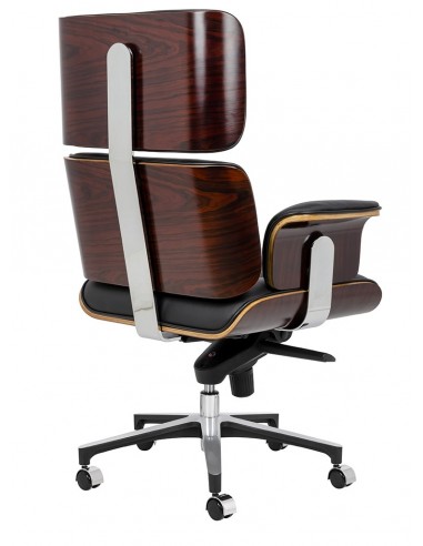 Fotel biurowy LOUNGE BUSINESS czarny