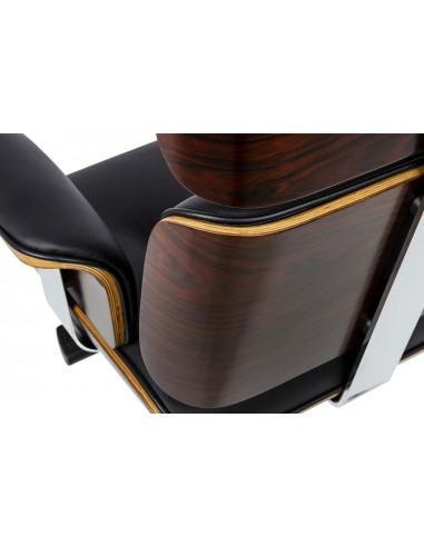 Fotel biurowy LOUNGE BUSINESS czarny