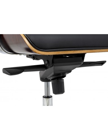 Fotel biurowy LOUNGE BUSINESS czarny