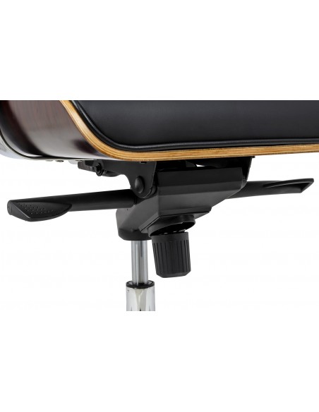 Fotel biurowy LOUNGE BUSINESS czarny