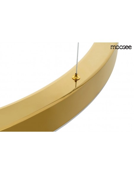 MOOSEE lampa wisząca RING LUXURY 70  złota