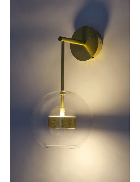 Kinkiet CAPRI WALL złoty