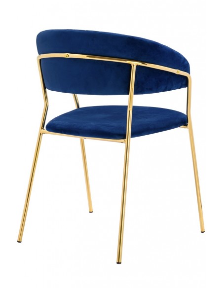 Krzesło MARGO ciemny niebieski